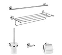 Hansgrohe 41728000 Grifería, Cromo, set de accesorios de 5 piezas