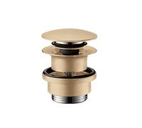 Hansgrohe Conjunto de desagüe Push-Open 50100140 para lavabo y bidé Bronce cepillado