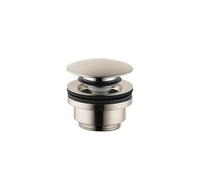 Hansgrohe 50100821 - Desagüe para fregadero (1-1/4, níquel cepillado)