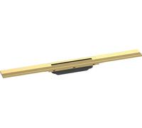 hansgrohe 56043990 RainDrain Flex Fertigset Duschrinne 700 kürzbar Optic - Canal de ducha, aspecto dorado pulido, 70 cm