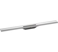 hansgrohe 56052800 RainDrain Flex Fertigset Duschrinne 900 kürzbar zur Wandmontage Edelstahl gebürstet - Juego completo de canal de ducha, acero inoxidable cepillado, 90 cm