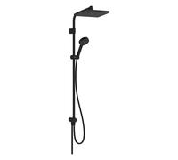 Hansgrohe Activera Q - Conjunto de ducha sin grifería, 29x18 cm, 2 chorros, EcoSmart, negro mate. 28757670