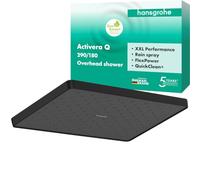 Hansgrohe Activera Q - Rociador de ducha, 30x18 cm, EcoSmart, negro mate 28738670