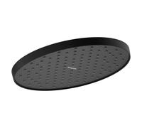 Hansgrohe Rociador de ducha Activera S efecto lluvia Ø24 cm EcoSmart negro mate 28056670