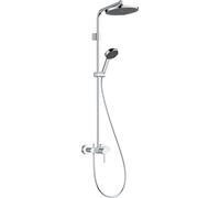 hansgrohe Activera S sistema de ducha 240, 1 tipo de rociador, EcoSmart, con mezclador monomando Varia, 28875000