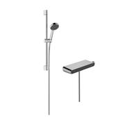 Hansgrohe Activera Select S - Conjunto de ducha con termostato, 2 chorros, EcoSmart, cromo 28087000