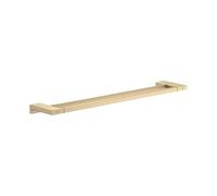 hansgrohe AddStoris 41743250 - Toallero Doble Moderno en óptica Dorada cepillada