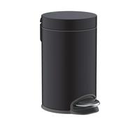 Hansgrohe AddStoris - Cubo de basura 3 l, Soft Close, negro mate 41775670