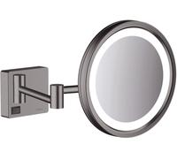 Hansgrohe AddStoris espejo cosmético 21.7x21.7 cm redondo con iluminación 41790340