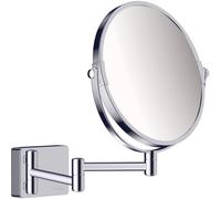 Hansgrohe AddStoris espejo cosmético 24.6x24.6 cm redondo cromo 41791000