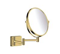 Hansgrohe Espejo cosmético AddStoris redondo 24.6x24.6 cm Oro pulido 41791990