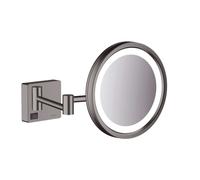 Hansgrohe AddStoris espejo cosmético 21.7x21.7 cm redondo con iluminación 41790340