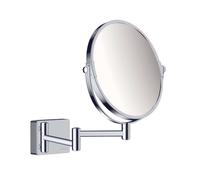 Hansgrohe Espejo cosmético AddStoris redondo 24.6x24.6 cm cromo 41791000
