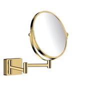 Hansgrohe Espejo cosmético AddStoris redondo 24.6x24.6 cm Oro pulido 41791990