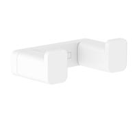 Hansgrohe AddStoris - Gancho doble, blanco mate 41755700