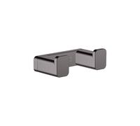 Hansgrohe Toallero AddStoris doble Cromo negro cepillado 41755340