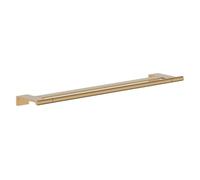 hansgrohe AddStoris S - toallero Doble, toallero de baño, fijación Oculta, Accesorios de baño, Bronze Cepillado, 41763140