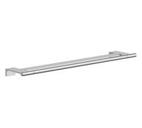 hansgrohe AddStoris S - toallero Doble, toallero de baño, fijación Oculta, Accesorios de baño, Cromo, 41763000