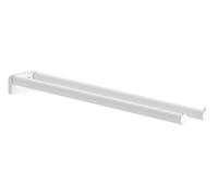 hansgrohe AddStoris S - toallero Doble, toallero de baño con Dos Brazos, fijación Oculta, Accesorios de baño, Blanco Mate, 41787700