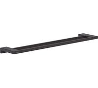 hansgrohe AddStoris, soporte doble para toallas de baño, color mate, 1 unidad.