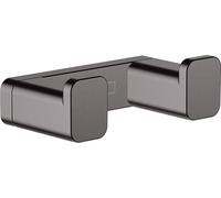 Hansgrohe Toallero AddStoris doble Cromo negro cepillado 41755340