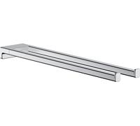 Hansgrohe Toallero de baño AddStoris 41770000 doble cromo