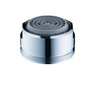Hansgrohe - Aireador QuickClean M24 x 1 con limitador de caudal a 7 l/min, cromo 13085000