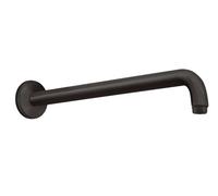 Hansgrohe Aktiva - Brazo de ducha 39 cm, negro mate 27413670