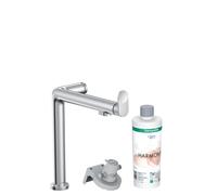 Hansgrohe Aqittura M91 grifo de cocina con filtro de pie cromo 76802000