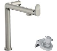 Hansgrohe Aqittura M91 grifo para filtro de agua de pie acero inoxidable 76804800