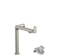 Hansgrohe Aqittura M91 grifo para filtro de agua de pie acero inoxidable 76804800