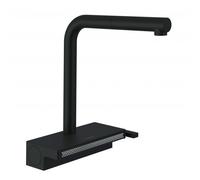 Hansgrohe Aquno Select M81 grifo de cocina de pie negro 73830670