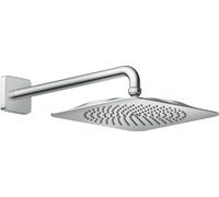 hansgrohe AXOR Citterio C ducha de techo 270/270 1jet con brazo de ducha, 28790000, Color: cromado