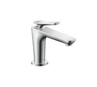 hansgrohe AXOR Citterio C Mezclador monomando de lavabo 90, con CoolStart para lavamanos y juego de desagüe, 49020000, Color: cromado