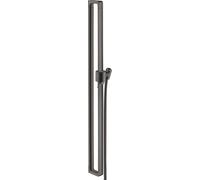 hansgrohe AXOR Citterio E barra de ducha 0,90 m, 36736340, Color: Cromo negro cepillado