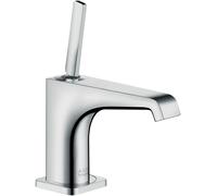 hansgrohe AXOR Citterio E Mezclador monomando de lavabo 90 sin lanza para lavabo de mano, 36102000, Color: cromado