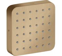 hansgrohe AXOR Citterio E módulo de ducha empotrado 12 x 12, 36822140, Color: Bronce cepillado