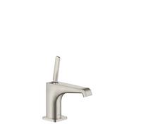 hansgrohe AXOR Citterio E Válvula de pie sin juego de desagüe, 36105800, Color: Óptica de acero inoxidable