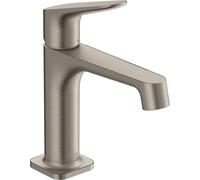 hansgrohe AXOR Citterio M Mezclador monomando de lavabo sin desagüe, 34017800, Color: Óptica de acero inoxidable