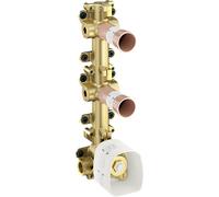 hansgrohe AXOR cuerpos base One para módulo de termostato empotrado para 2 consumidores, 48720180