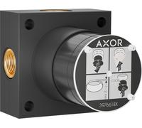 hansgrohe AXOR cuerpos base para ducha mural de 2 chorros con conexión de techo, 39766180