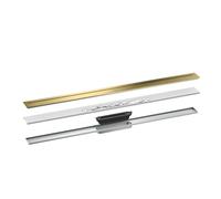 Hansgrohe AXOR Desagüe juego completo canal de desagüe, 1000mm, 42523, Color: Óptica Oro Pulido