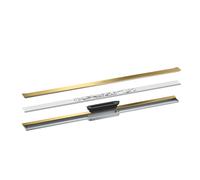 hansgrohe AXOR Desagüe juego completo canal de desagüe, 1000mmpara montaje en pared, 42528990, Color: Óptica Oro Pulido