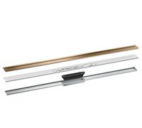 hansgrohe AXOR Desagüe juego completo canal de desagüe, 1200mm, 42524140, Color: Bronce cepillado