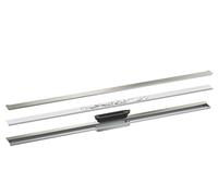 hansgrohe AXOR Desagüe juego completo canal de desagüe, 1200mmpara montaje en pared, 42529800, Color: acero inoxidable Optic