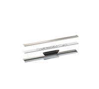 hansgrohe AXOR Desagüe juego completo canal de desagüe, 700mmpara montaje en pared, 42525800, Color: Óptica de acero inoxidable