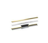 hansgrohe AXOR Desagüe juego completo canal de desagüe, 700mmpara montaje en pared, 42525990, Color: Óptica Oro Pulido