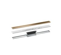 hansgrohe AXOR Desagüe juego completo canal de desagüe, 800mm, 42521140, Color: Bronce cepillado