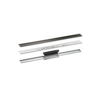 hansgrohe AXOR Desagüe juego completo canal de desagüe, 800mm, 42521340, Color: Cromo negro cepillado