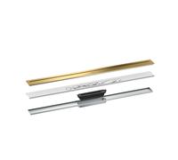 hansgrohe AXOR Desagüe juego completo canal de desagüe, 900mm, 42522990, Color: Óptica Oro Pulido